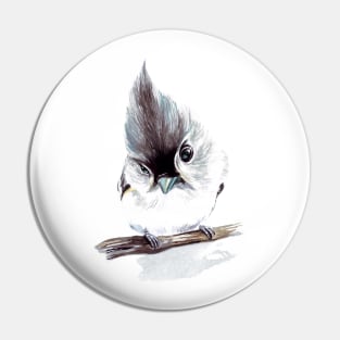 Winter Bird Pin