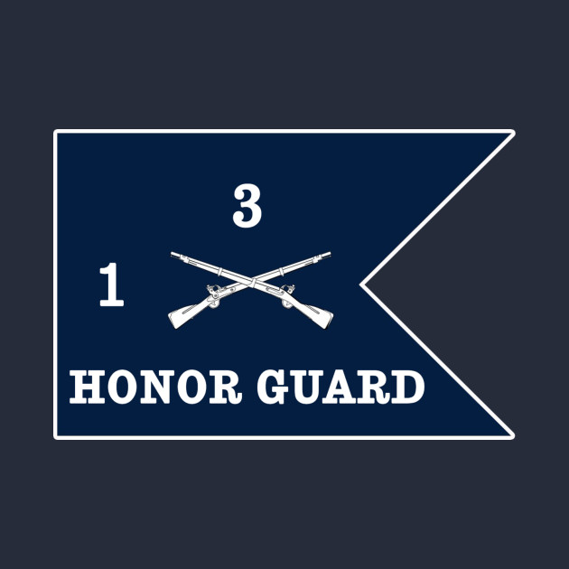 Throwback TOG PT Shirt - Honor Guard 1/3 IN - White lettering by toghistory