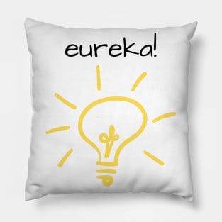 Eureka Idea light bulb Pillow