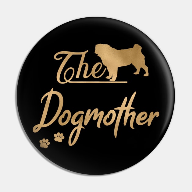 The Pug Dogmother Pin by JollyMarten