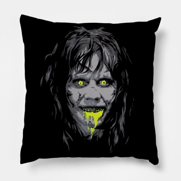 Possessed Pillow by Daletheskater