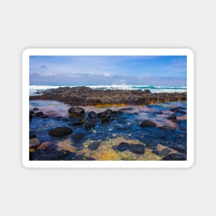 Fingal Beach, Cape Schanck, Mornington Peninsula, Victoria, Australia. Magnet