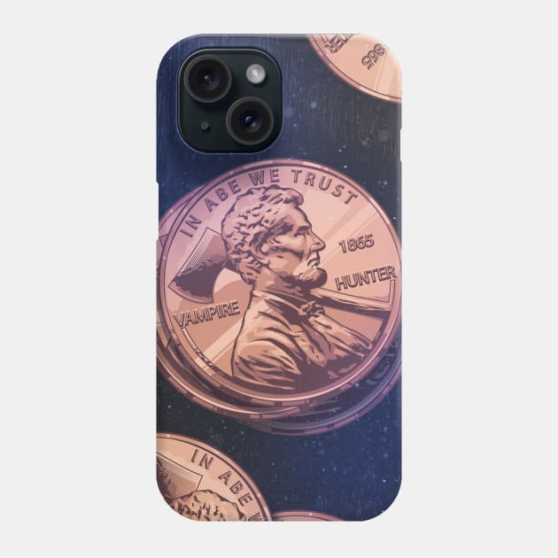 In ABE We Trust Phone Case by Rollbiwan