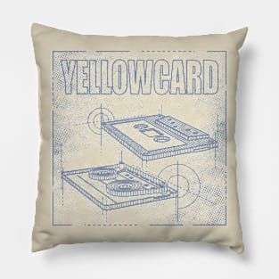 Yellowcard - Technical Drawing Pillow
