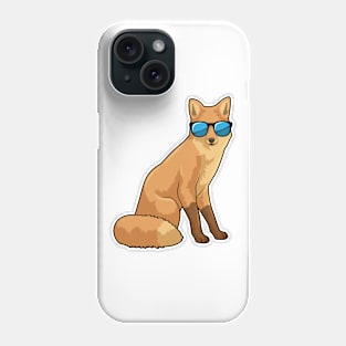 Fox with Sunglasses Phone Case