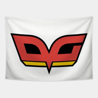 Birdgirl Mask Logo Tapestry