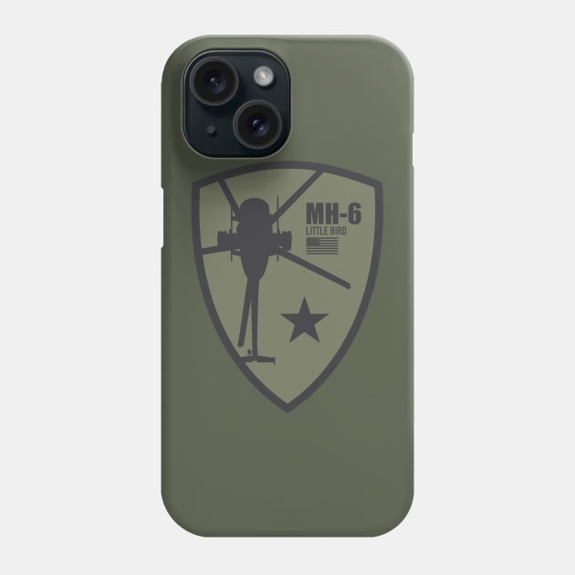 MH-6 Little Bird Phone Case by Firemission45