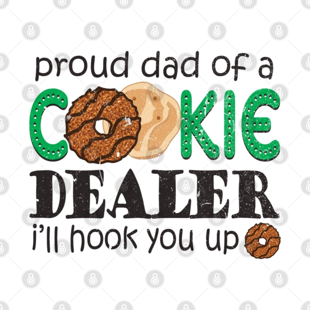 Proud Mom Of A Cookie Dealer by Palette Harbor