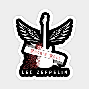 Led Zeppelin Rock n Roll Magnet