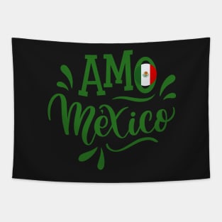 Amo Mexico Tapestry