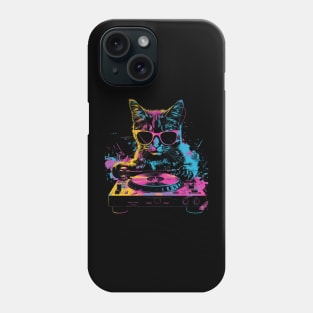 Cat DJ Bass Phone Case