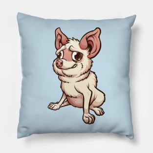 Nervous chihuahua Pillow