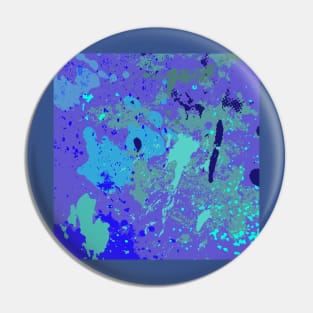 abstract blue paint splatter Pin