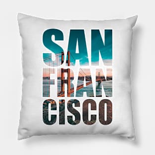 San Francisco City lover USA Pillow