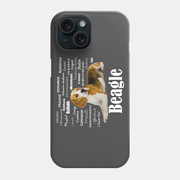 Beagle Traits Phone Case by You Had Me At Woof