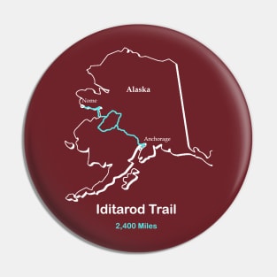 Iditarod National Historic Trail Pin