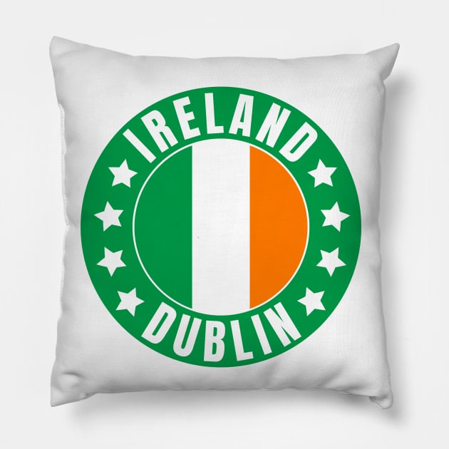 Dublin Pillow by footballomatic