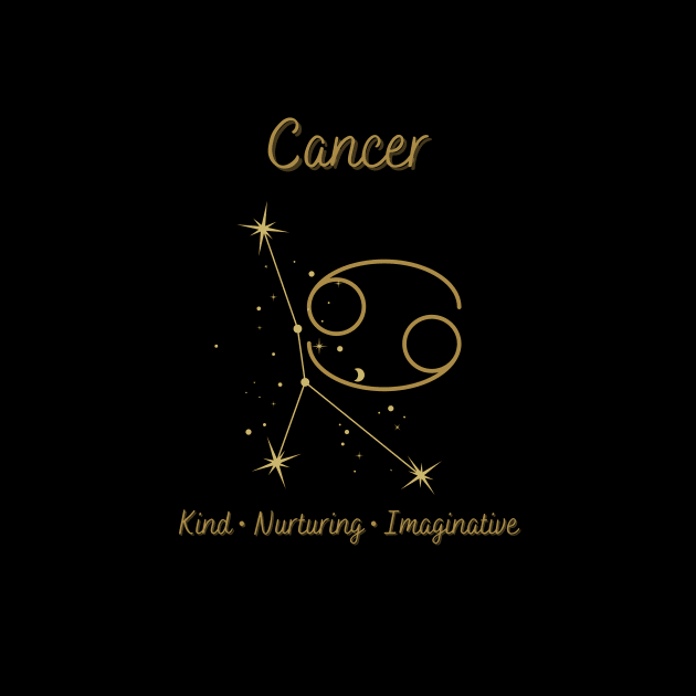 Astrology Collection - Cancer (Symbol & Constellation) by Tanglewood Creations