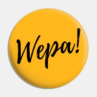 Wepa! | Black Print Pin