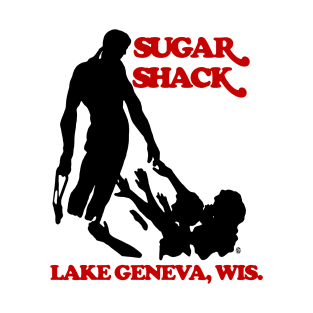 Retro Vintage Sugar Shack Lake Geneva Wisconsin T-Shirt