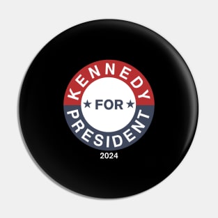 Robert F Kennedy RFK For President 2024 Pin