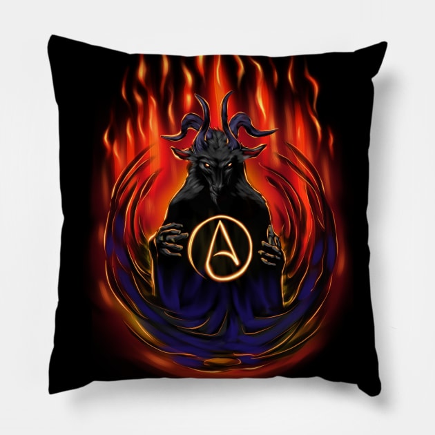 Free Thinker Pillow by Shawnsonart