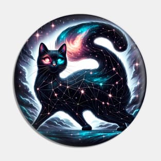 Galaxy Cat Pin