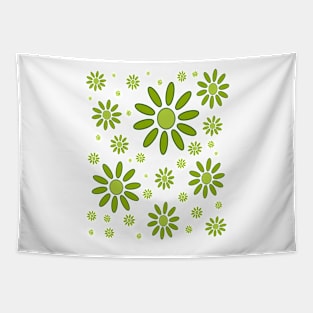 spring floral geormetric pattern Tapestry