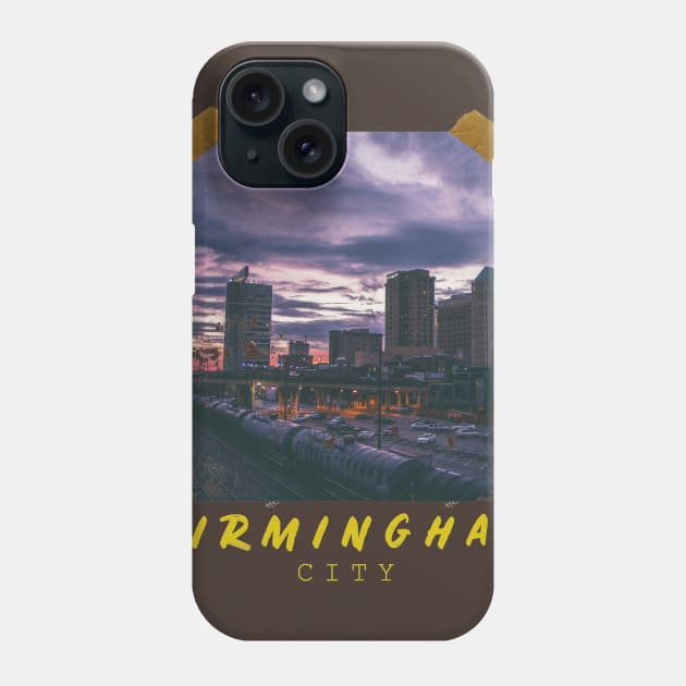 Birmingham City Phone Case by DoyDrCreative