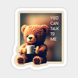 Teddy & coffee Magnet