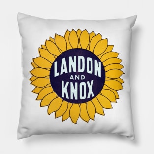 1936 Landon, Knox Presidential Campaign Pillow