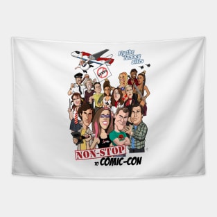 Non-Stop To Comic-Con Tapestry