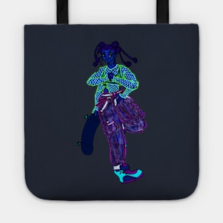 NEON ARACHNID Tote