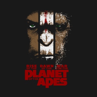 Planet of the Apes Trilogy T-Shirt