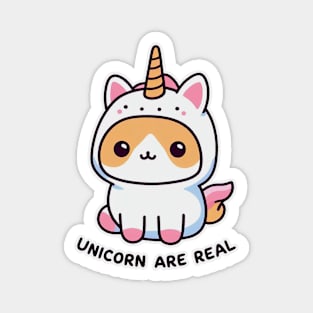 Unicorn are Real - Cats unicorn Magnet