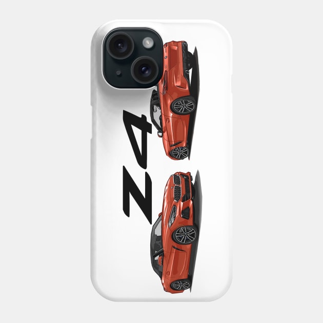 Bmw Z4 (G29) Orange Phone Case by Woreth