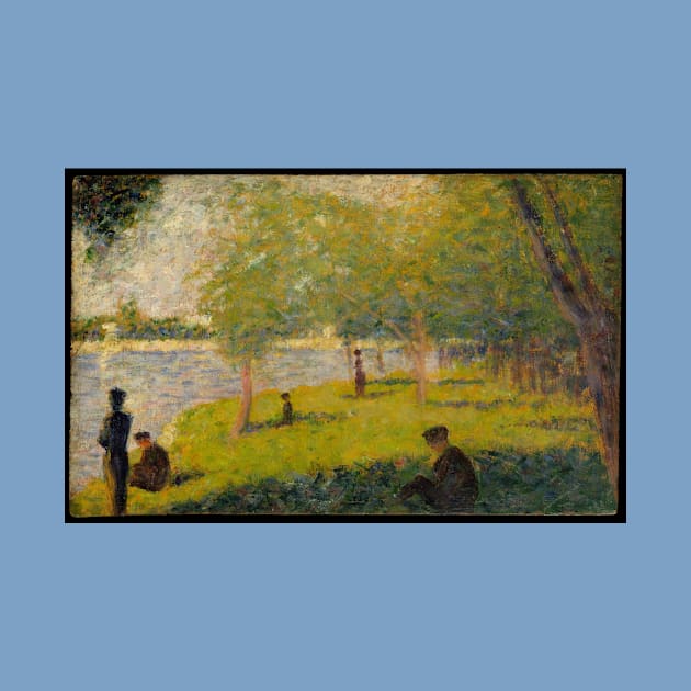 Study for "A Sunday on La Grande Jatte" by GeorgesSeurat