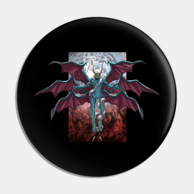 SMT:III Demi-fiend Pin by Rick Parsa