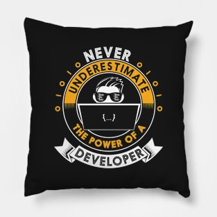 Never underestimate the power of Developer Pillow