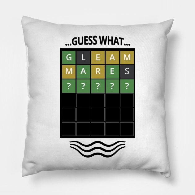 Guess the Word - Wordle Pillow by tatzkirosales-shirt-store