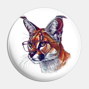 The Undercover Operative Caracal Pin