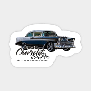 1956 Chevrolet Bel Air 150 2 Door Hardtop Sedan Magnet