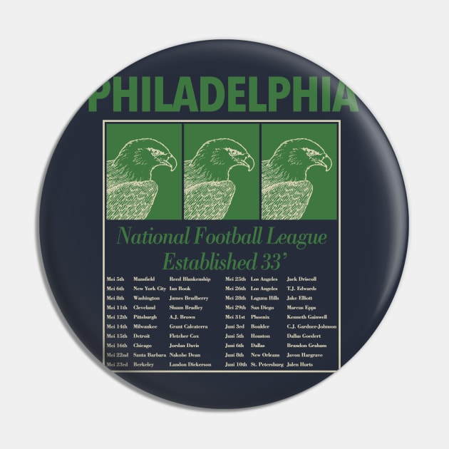 Philadelphia Est 1933 Pin by Jackjazz