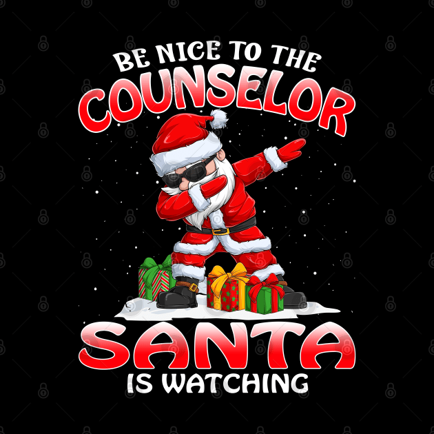 Be Nice To The Counselor Santa is Watching by intelus