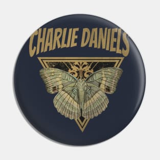 Charlie Daniels // Fly Away Butterfly Pin