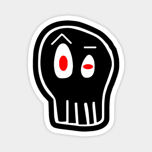 Evil Adam Skull Magnet