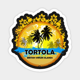 Tortola Summer Paradise Magnet