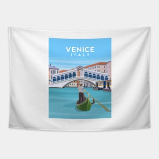 Venice, Italy - Rialto Bridge and The Grand Canal Tapestry