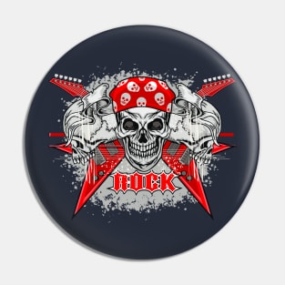 The Red Corsair Pin