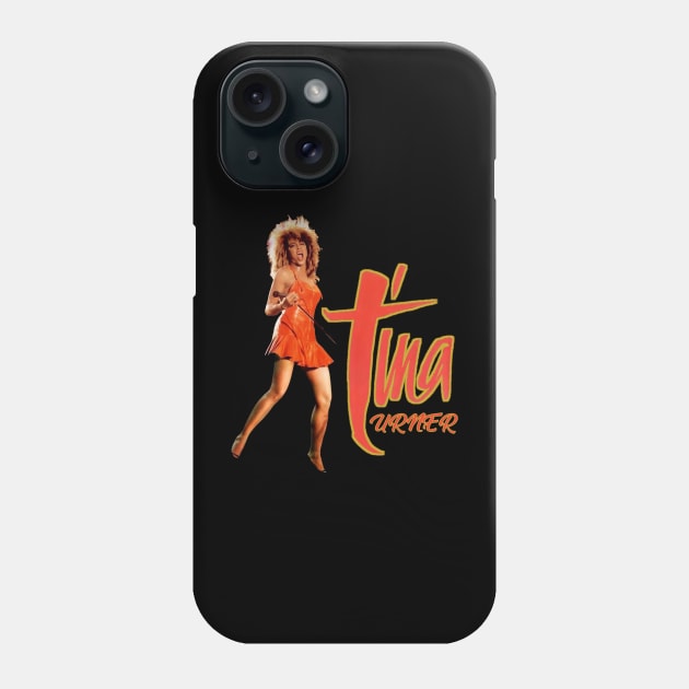 Tina Turner t-shirt Phone Case by Tomblo